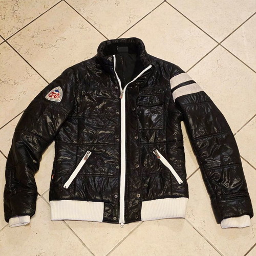 Kelto shiny kids jacket like new, black, size 13-14 years