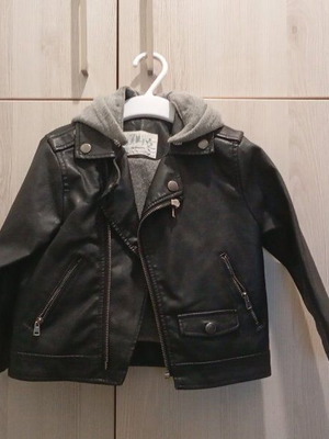 Zara μπουφάν δερματίνη μεταχειρισμένο, μέγεθος 92, παιδικό