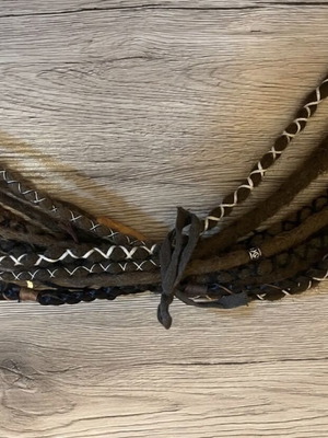 Dreadlock extensions ACCENT DREADS MUDDY brand new, 55cm length