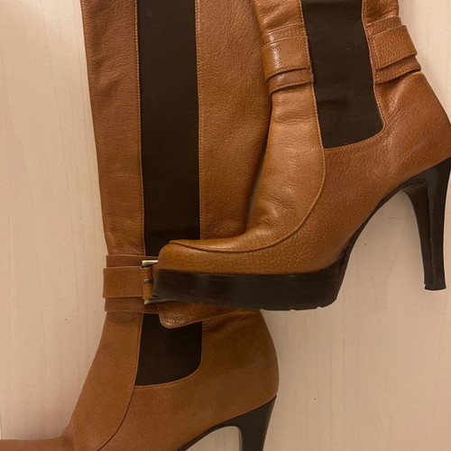 Danos leather high boot camel like new