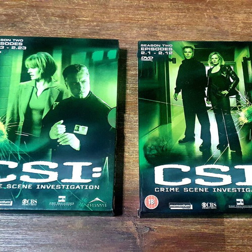 CSI Crime Scene Investigation Season 2 DVD box set like new