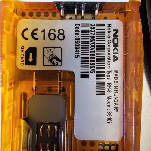 Nokia 3510 used, does not turn on