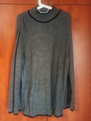 Bodyflirt sweater 6XL used, black and gray