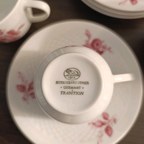 Hutsherauther Germany Tradition - Porcelain coffee set (25 PCS)