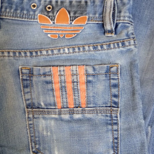 Diesel x Adidas Jeans collaboration blue, like new, size M