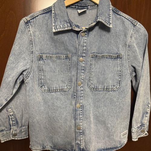 Zara denim shirt for boy like new, size 8, blue