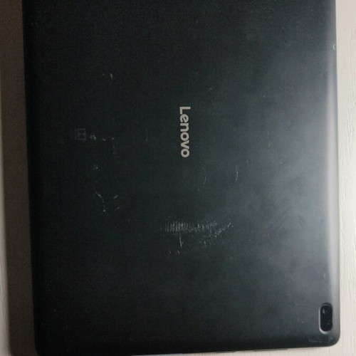 Lenovo Tab E 10 used with case without charging cable