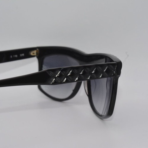 Genny Vintage 80s Sunglasses New Handmade In Italy Black