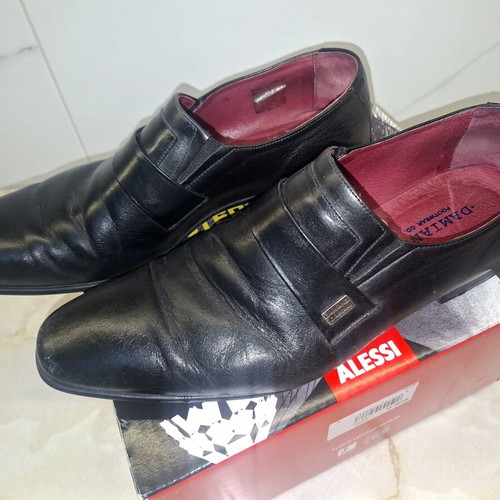 Damiano Damiani Men's Loafers 100% Genuine Leather Size 44 Like New