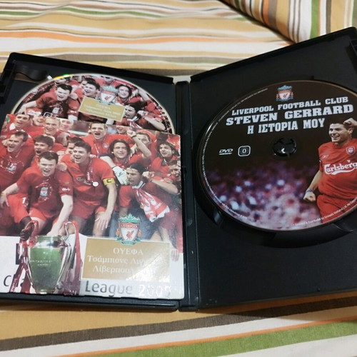 Liverpool Steven Gerrard My Story DVD like new