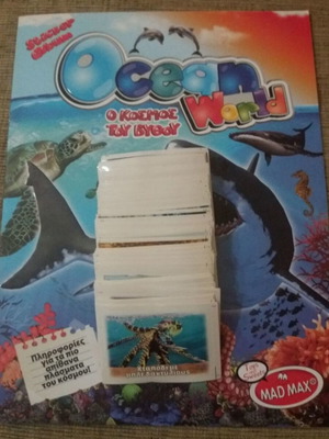 Madmax Ocean World Sticker Album like new