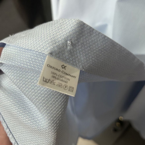 Oxford Company light blue L men's dress shirt