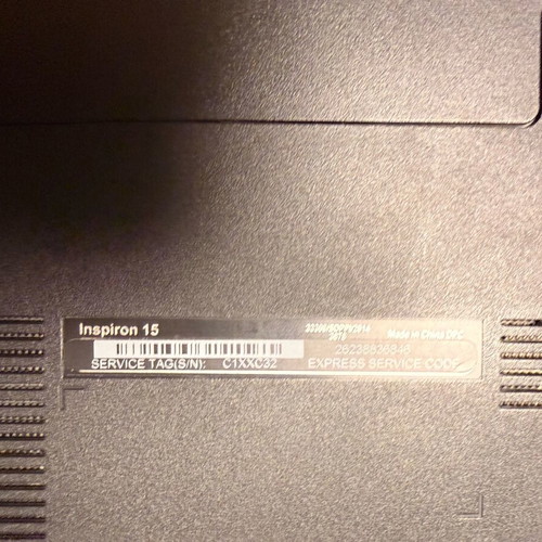Dell Inspiron 15 3542 laptop like new with 8GB RAM and 120GB SSD
