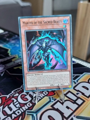 Martyr of the Sacred Beasts Super Rare κάρτα καινούργια