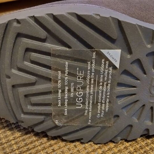 UGG Kristin ankle boots new, gray, size 36