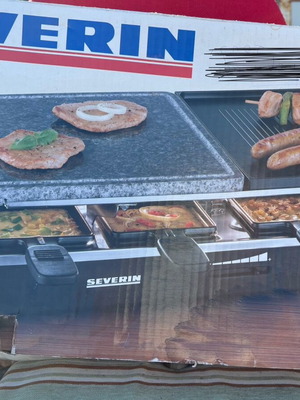 Severin Tabletop Electric Grill like new
