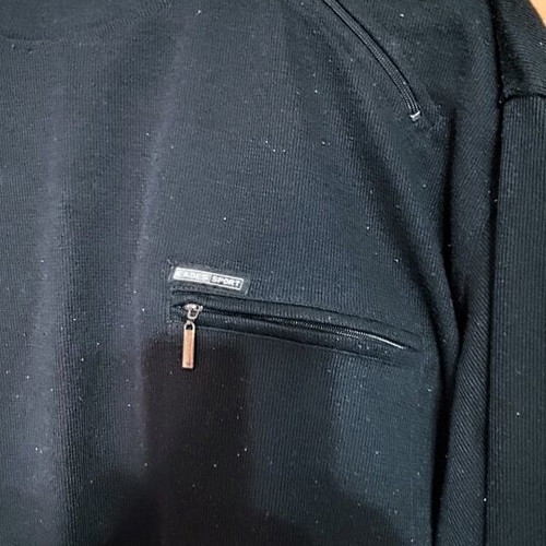 Men's cardigan XXL black like new