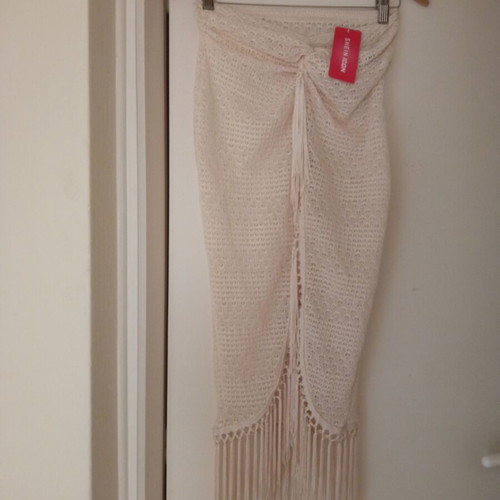 Shein pareo new size XS beige for beach or pool