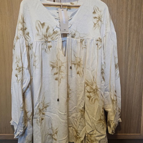 Nidodileda short dress new, medium-large, beige