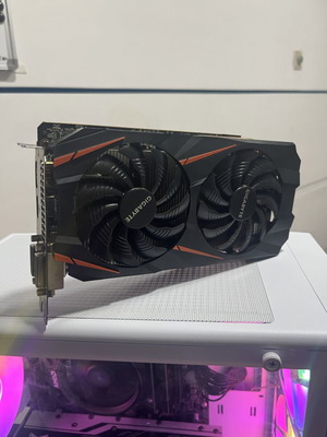 Gigabyte GeForce GTX 1060 6GB graphics card, dual fan