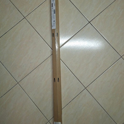 Bror IKEA set of 4 white uprights new, galvanized steel