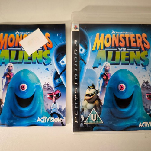 Monsters vs. Aliens PS3 game