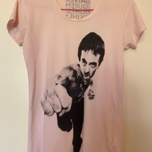 Pinko blouse pink, like new, size M, 100% cotton