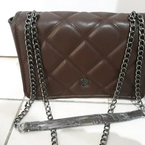 Bag to Bag women's bag new brown with chain