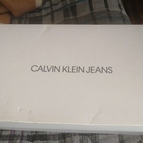 Calvin Clein men's sneakers new size 44 black-white