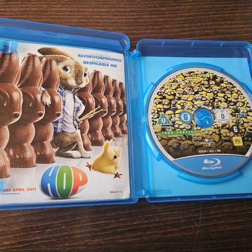 Despicable Me 3D Blu-ray like new, animation with subtitles