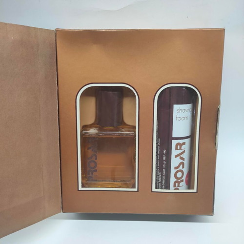 PROSAR After Shave & Shaving Foam Vintage Gift Set like new