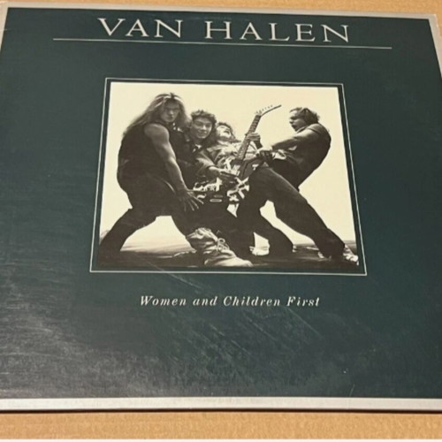 Van Halen Women and Children First vinyl record, first edition 1980