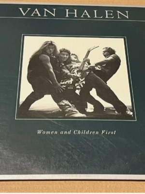 Van Halen Women and Children First vinyl record, first edition 1980