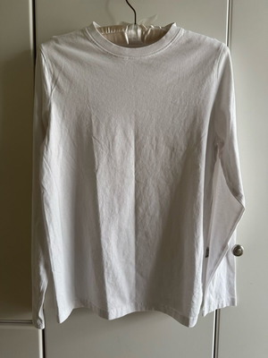 Μακρυμάνικη λευκή απλή μπλούζα H&M σαν καινούργια για αγόρια 12-14 ετών