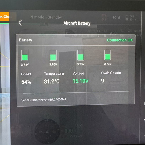 DJI Matrice 4T Enterprise drone with 3 batteries like new