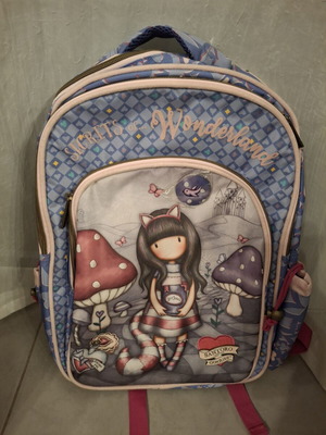 Santoro Gorjuss Secrets of Wonderland school backpack new with tag