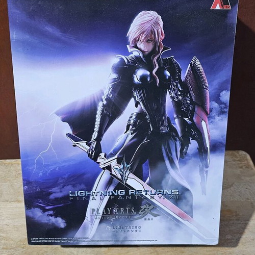 Final Fantasy XIII Lightning Returns Play Arts Kai figure like new