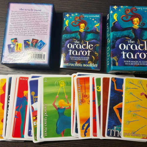 Lucy Cavendish The Oracle Tarot new, collectible deck with booklet