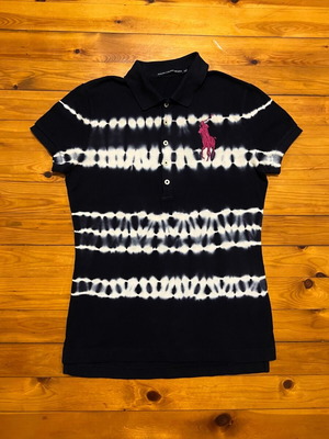 Γυναικείο Ralph Lauren Polo μπλούζα tie-dye big logo μεταχειρισμένη, μέγεθος Medium