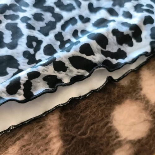 Animal Print Flared Set like new Shein