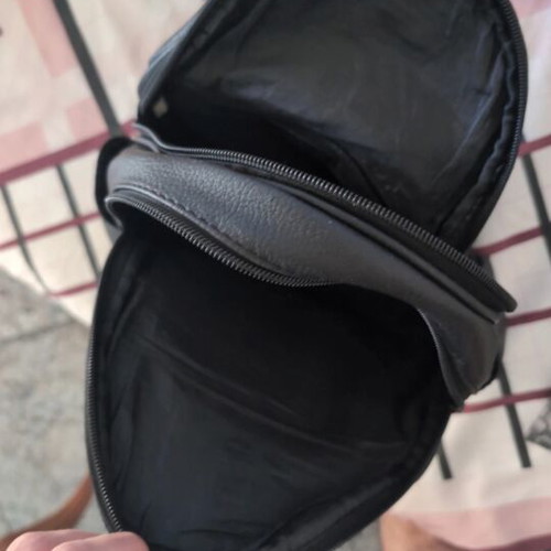 Women's backpack bag, black