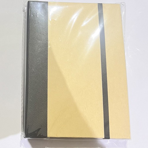 Post-it New Goldencity notebook, gold and black