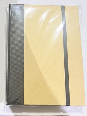 Post-it New Goldencity notebook, gold and black