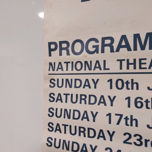Epidaurus Festival 1977 Poster like new