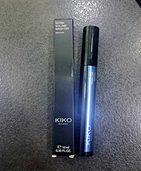 Kiko Milano Extra Volume Wash Off Mascara 10ml Black