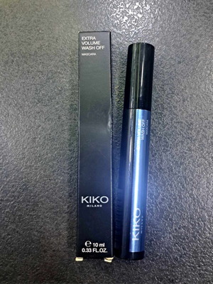 Kiko Milano Extra Volume Wash Off Mascara 10ml Black