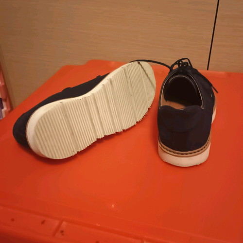 Nikolas men's shoes size 41 like new, blue, Italian