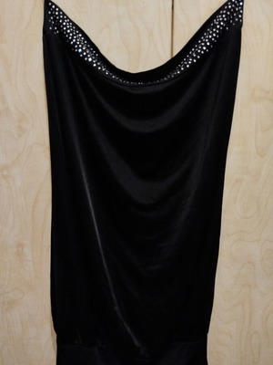 Lynne μίνι φόρεμα strapless μαύρο σαν καινούργιο, μέγεθος M