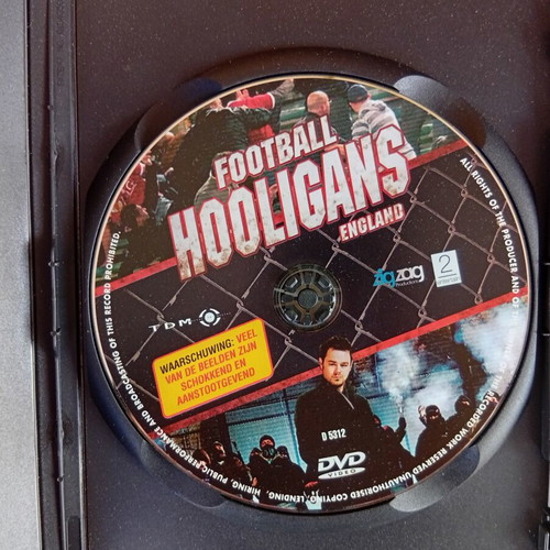 Dvd England Hooligans documentary like new, no Greek subtitles