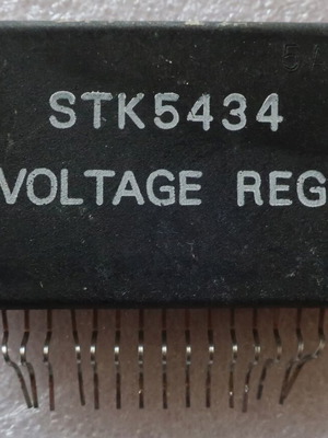 Integrated circuit STK 5434 used